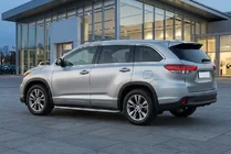 Toyota Highlander 2013–2019 Sidosteg Tayga Grey (2 st, aluminium) foto 1