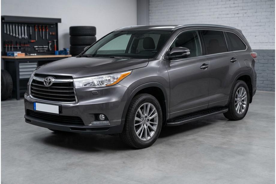 Toyota Highlander 2013–2019 Sidosteg Bosphorus Black (2 st, aluminium) Image