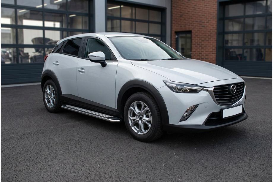 Mazda CX-3 2015– Sidosteg Maydos V2 (2 st, rostfritt stål) Foto 1