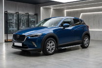 Mazda CX-3 2015– Sidosteg Maya V1 (2 st, aluminium) foto 1