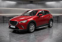 Mazda CX-3 2015– Sidosteg Sunrise (2 st, aluminium) foto 1