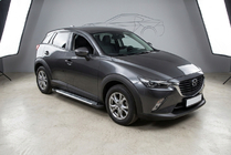 Mazda CX-3 2015– Sidosteg Line (2 st, aluminium) foto 1