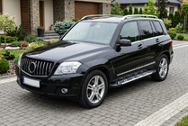 Mercedes GLK class X204 2008–2015 Sidosteg Sunrise (2 st, aluminium) foto 1