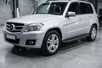 Mercedes GLK class X204 2008–2015 Sidosteg Bosphorus Black (2 st, aluminium) foto 1