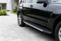 Mercedes GLK class X204 2008–2015 Sidosteg Duru (2 st, aluminium) foto 1
