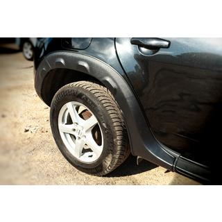 Hjulhuslister med utstick (8 st, plast) Dacia Duster 2008–2018 foto 1