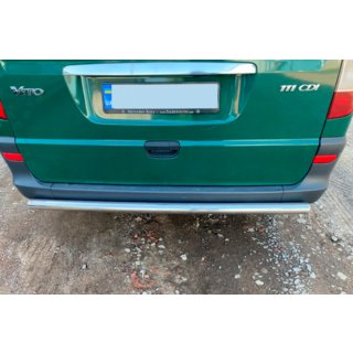 Bakre skyddsbåge AK002 (rostfritt) Mercedes Viano 2004–2014 foto 2