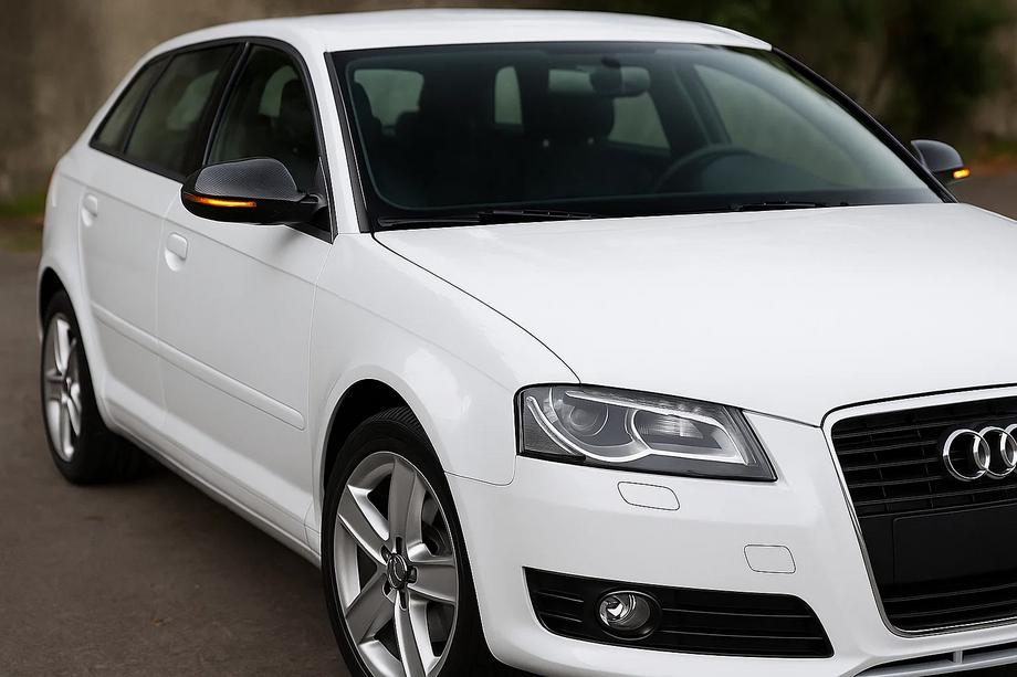 Audi A3 2003–2012 Spegelskal 2008-2012 (2 st, kolfiber) Image