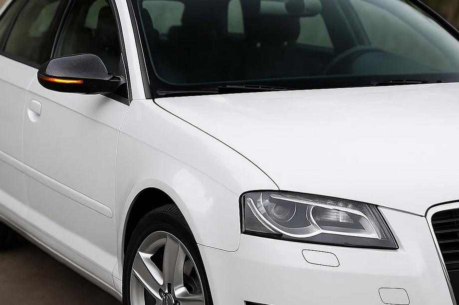 Audi A5 2007–2015 Spegelkåpor (2 st, kolfiber) Image