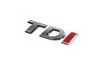 Volkswagen Jetta 2011–2018 TDI-emblem (OEM-utförande) foto 4