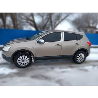 Kromade dörrstolpslister (4 st, rostfritt stål) Nissan Qashqai 2010–2014 foto 1