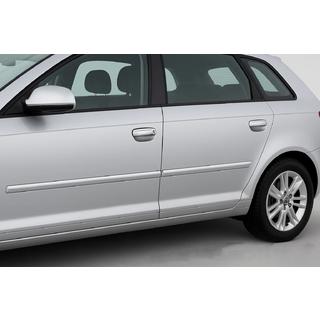 Dörrhandtagskåpor (4 st, rostfritt stål) Audi A4 B6 2000–2004 foto 1