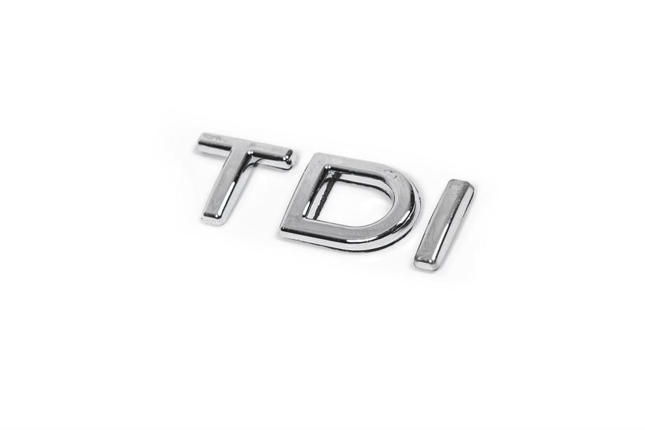 Volkswagen Jetta 2006–2011 TDI-emblem (OEM-utförande) Foto 4
