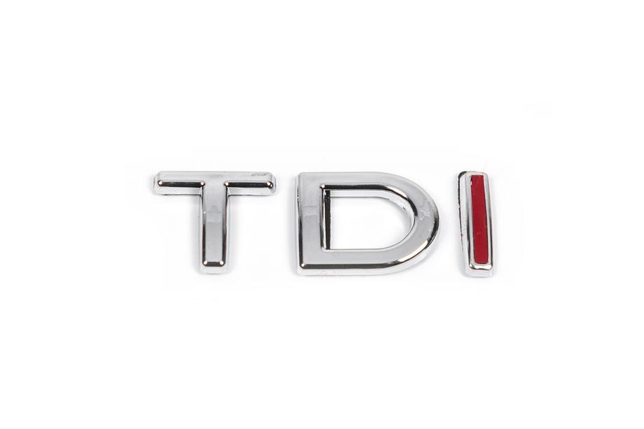 Volkswagen Jetta 2006–2011 TDI-emblem (OEM-utförande) Foto 2