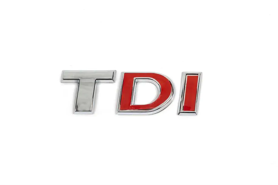 Volkswagen Crafter 2006–2016 TDI-emblem (kursiv) Image