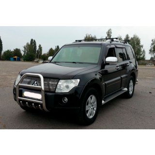 Frontbåge QT011 (rostfri) Mitsubishi Pajero Wagon IV 2006–2021 foto 1