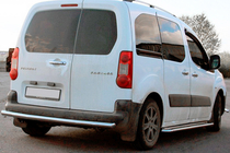 Citroen Berlingo 2008–2018 Bakre skyddsbåge (rostfritt stål) 60 mm foto 4