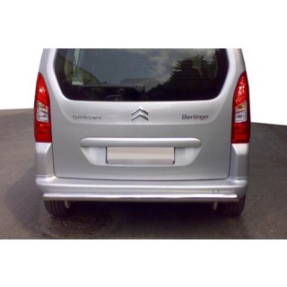 Bakre skyddsbåge (rostfritt stål) Citroen Berlingo 2008–2018 foto 1