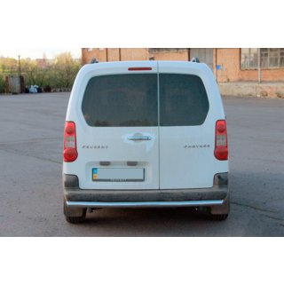 Bakre skyddsbåge (rostfritt stål) Citroen Berlingo 2008–2018 foto 2