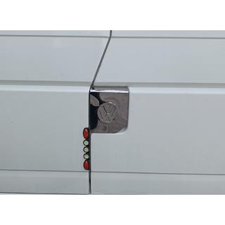 Tanklockskåpa med logo (Carmos, rostfritt stål) foto 2
