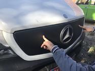 Mercedes Sprinter W906 2006–2018 Vintertäckning för grill V1 (2013↗) Matt foto 9
