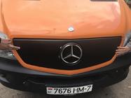 Mercedes Sprinter W906 2006–2018 Vintertäckning för grill V1 (2013↗) Matt foto 6