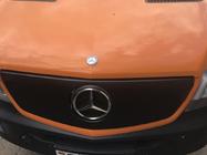 Mercedes Sprinter W906 2006–2018 Vintertäckning för grill V1 (2013↗) Matt foto 5
