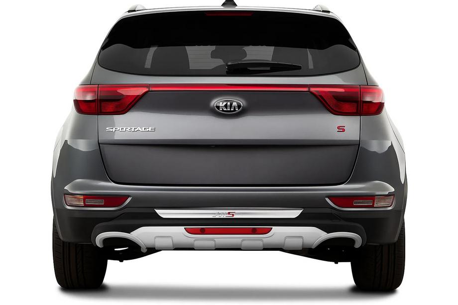 Kia Sportage 2015–2021 Bakre diffusorinsats V1 2015-2019 (plast) Image