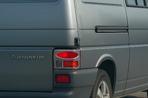 Volkswagen T4 Transporter 1990–2003 Bakljusskydd (2 st, rostfritt stål) Carmos - turkiskt stål foto 4