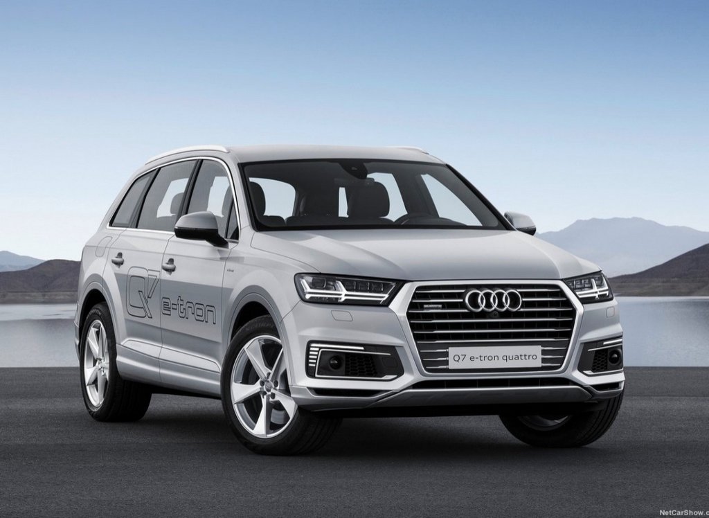 Test av hybriden Audi Q7 e-Tron med dieselmotor