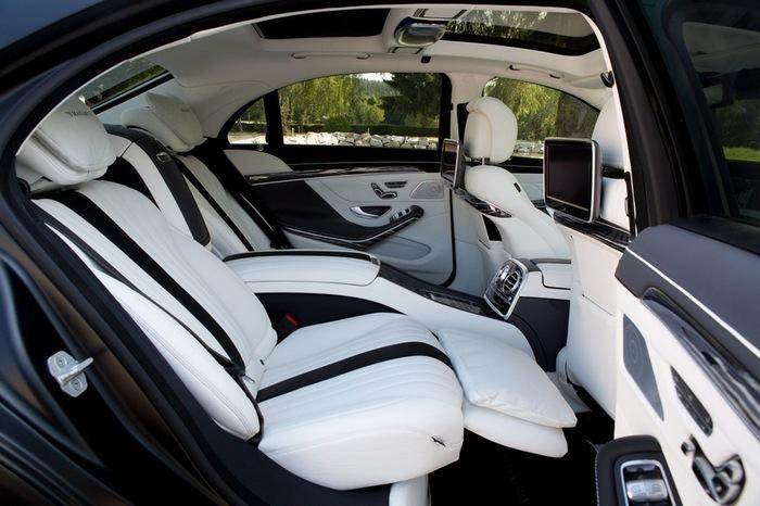 Tuningöversikt av Mercedes-Benz S63 i Mansory-utförande