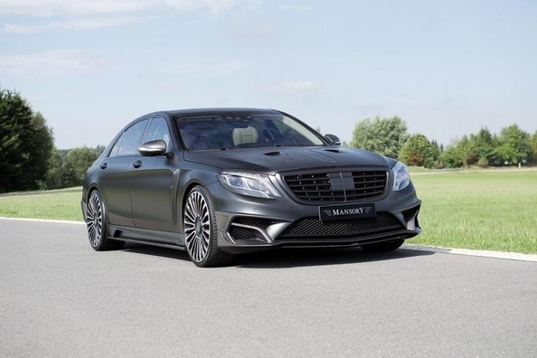 Tuningöversikt av Mercedes-Benz S63 i Mansory-utförande