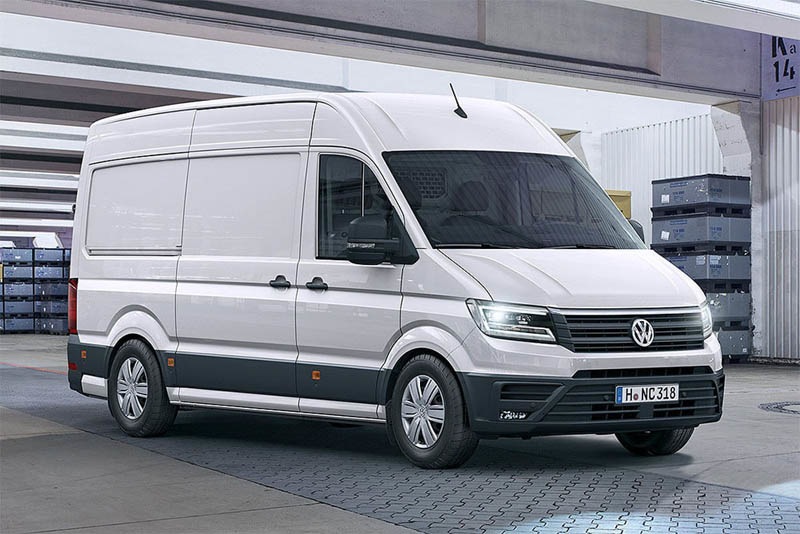 Test av transportbilen Volkswagen Crafter