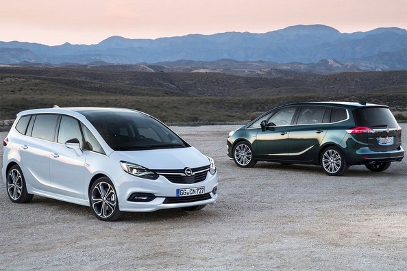 Test av nya generationens minibuss Opel Zafira