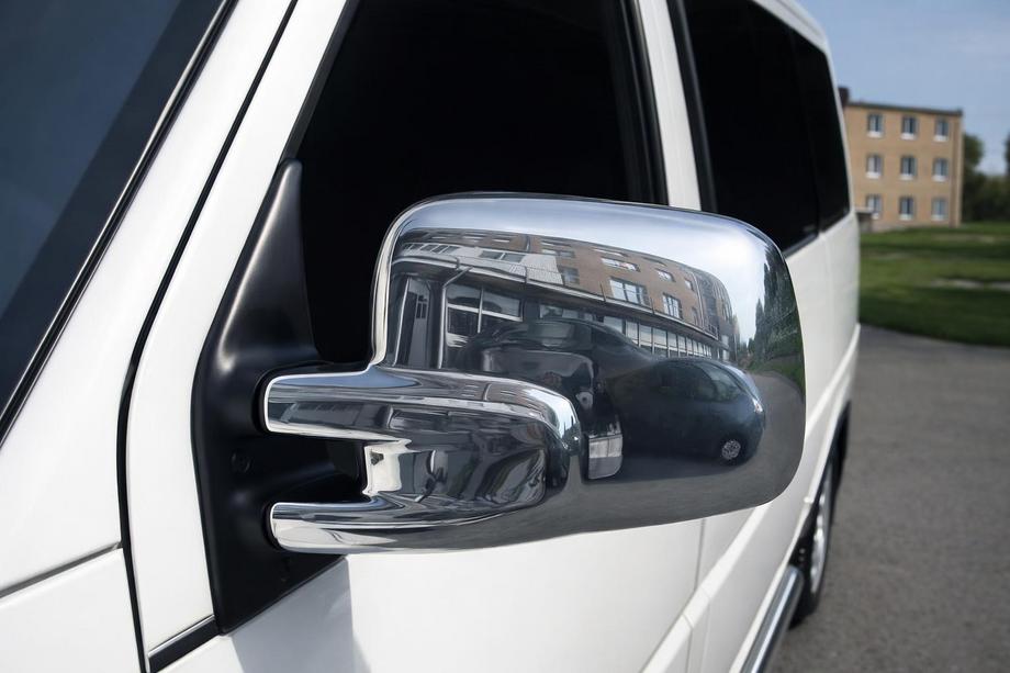 Volkswagen T4 Transporter 1990–2003 Backspegelkåpor (Carmos, 2 st, plast) Carmos – turkisk ABS-plast Image