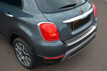 Fiat 500X 2014–2024 OmsaLine list till bakre stötfångaren (rostfritt) foto 1