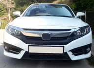 Honda Civic Sedan X 2016–2021 OmsaLine kromlister för dimljus (2 st, rostfritt stål) foto 3