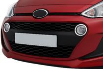 Hyundai I-10 2017–2020 Kromringar till positionsljus (2 st, rostfritt) foto 3