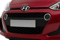 Hyundai I-10 2017–2020 Kromringar till positionsljus (2 st, rostfritt) foto 4