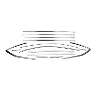 Komplett fönsterlistkit (14 st, rostfritt stål) Hyundai Tucson TL 2016–2021 foto 2