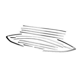 Komplett fönsterlistkit (14 st, rostfritt stål) Hyundai Tucson TL 2016–2021 foto 3