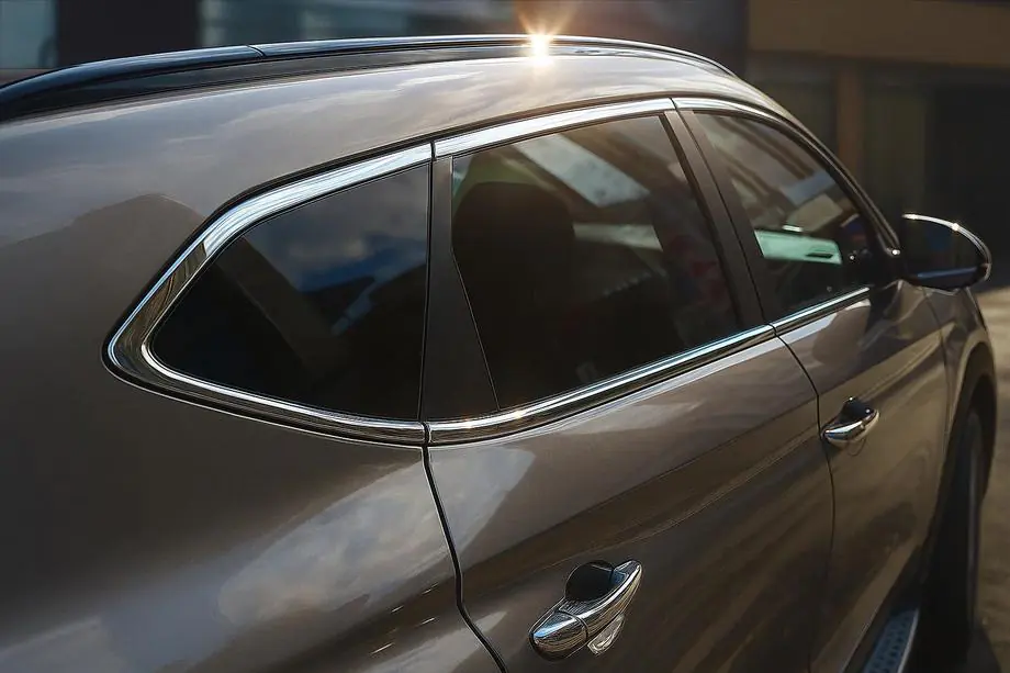 Hyundai Tucson TL 2016–2021 Komplett fönsterlistkit (14 st, rostfritt stål) Image