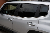Jeep Renegade 2014– Fönsterlister (6 st, rostfritt stål) foto 1