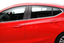 Opel Astra K 2016–2021 Fönsterlister (rostfritt) foto 9