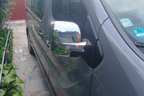 Opel Vivaro 2015–2019 Kromade spegelkåpor (2 st, plast) foto 7