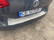 Volkswagen Passat B8 2015–2023 OmsaLine list till bakre stötfångaren (rostfritt) foto 2