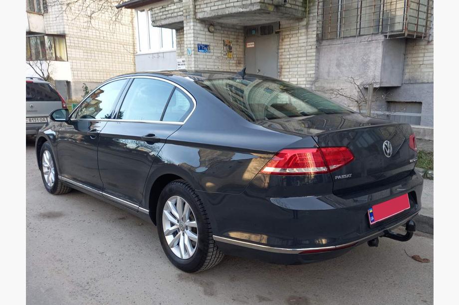 Volkswagen Passat B8 2015–2023 Rostfri lastskyddslist för bakre stötfångarkant SD/SW (3 st) OmsaLine – italienskt rostfritt stål Image