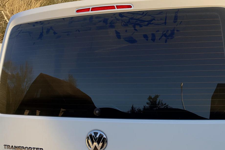 Volkswagen T6 2015–2024 Kåpa till övre reflektor (2 st, rostfritt stål) Image