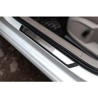 Tröskelskydd Flexill Exclusive (4 st, rostfritt) Volkswagen Golf 7/E-Golf 2012–2020 foto 1
