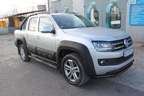 Volkswagen Amarok 2010–2022 Främre dubbel frontbåge Vegas 76/42 2010-2016 (svart) foto 2